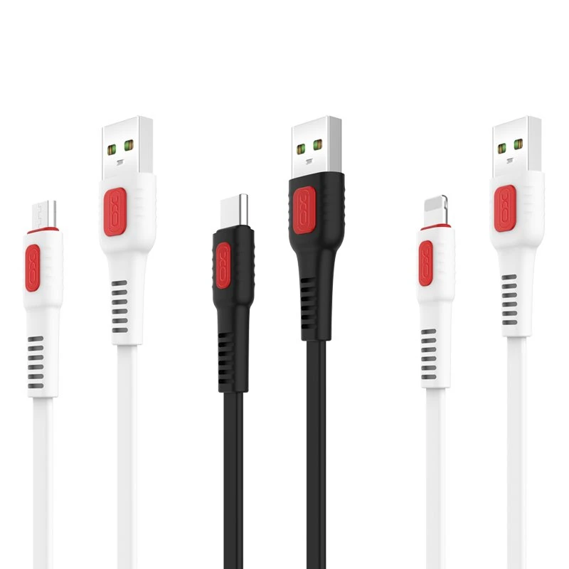 Super Quick Charge USB Lightning Cable, Micro USB and Type C