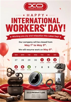 Labor Day Holidays May 1st-5th