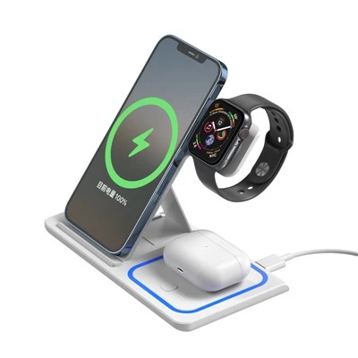 XO WX023 15W Wireless Charger 3 in 1