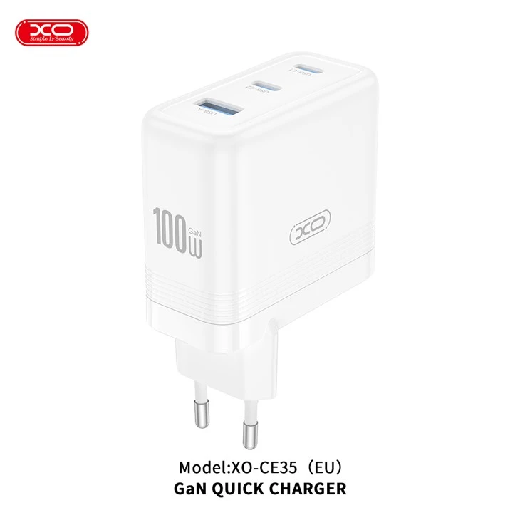 XO CE35 100w Usb C Wall Outlet Super Fast Charger Real CE