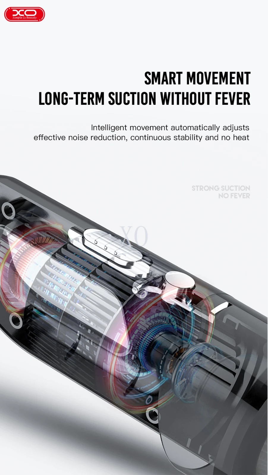 XO CZ001A Car Vacuum Cleaner